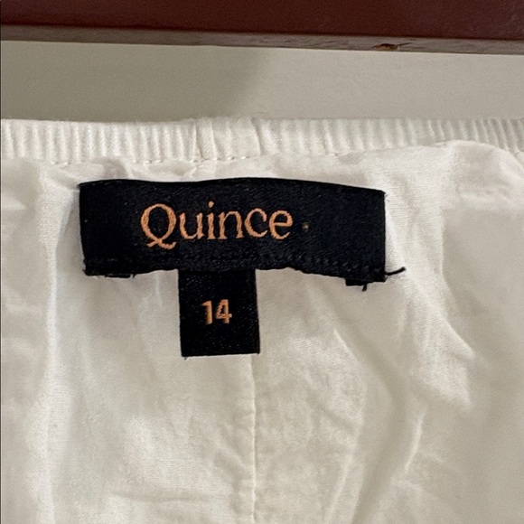 Quince 100% European Linen Skort | White | Women’s Size 14 | EUC - Picture 9 of 17